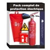 Pack protection électrique avec extincteur CO2