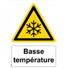 Panneau "Basse température" - PVC A5