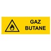 Panneau "Gaz butane" - PVC 200x80 cm