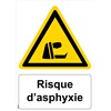 Panneau "Risque d’asphyxie" - PVC A5
