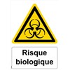 Panneau "Risque biologique" - PVC A5