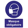 Panneaux "Masque obligatoire" - PVC A5