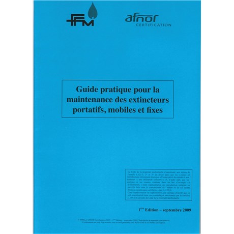 Guide pratique pour la maintenance des extincteurs