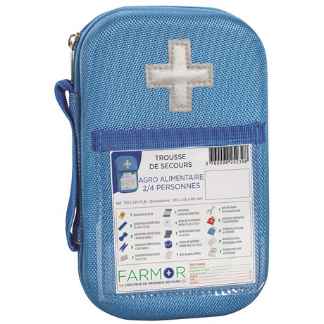 Trousse de secours agro-alimentaire - 2/4 personnes