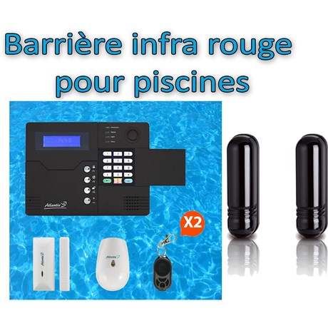 Barrière infra rouge pour piscines