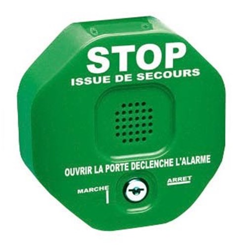 Alarme autonome pour sortie de secours