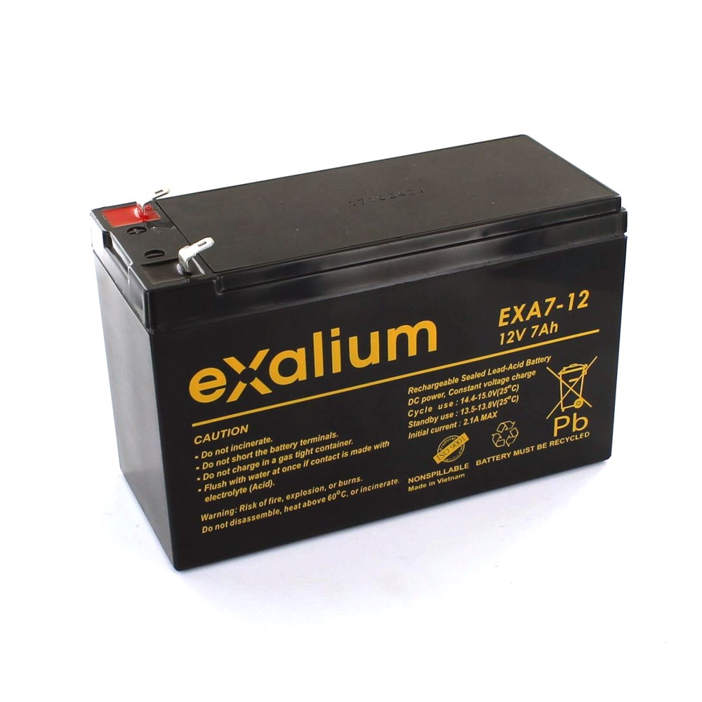 Batterie rechargeable au plomb 12V 7 Ah