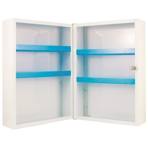 Armoire à pharmacie 1 porte - 3 étagères