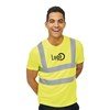 5 Tee Shirts haute visibilité oranges - Taille S - Flocage cœur