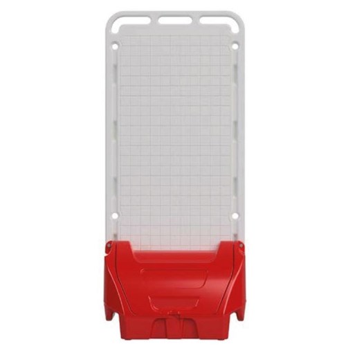 Support Mobile Rouge sur Roue