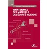 Référentiel "Maintenance des matériels de sécurité incendie"