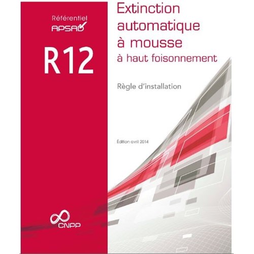 Référentiel APSAD - Règle R12