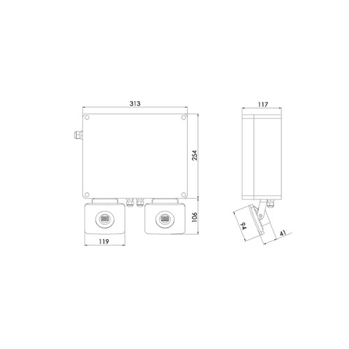 BLOC PHARE "MAXILUM" - Adressable Wireless