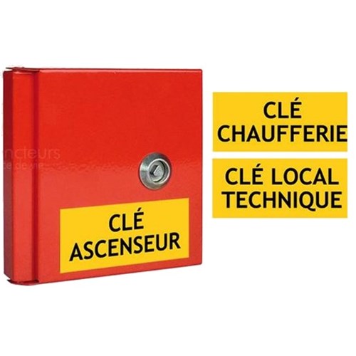 Boite à clés locaux techniques