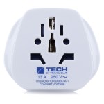 Travel Blue - Adaptateur secteur Monde vers Europe