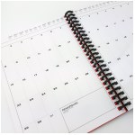 Whynote - Agenda effaçable et réutillisable A5 - noir