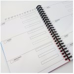 Whynote - Agenda effaçable et réutillisable A5 - noir