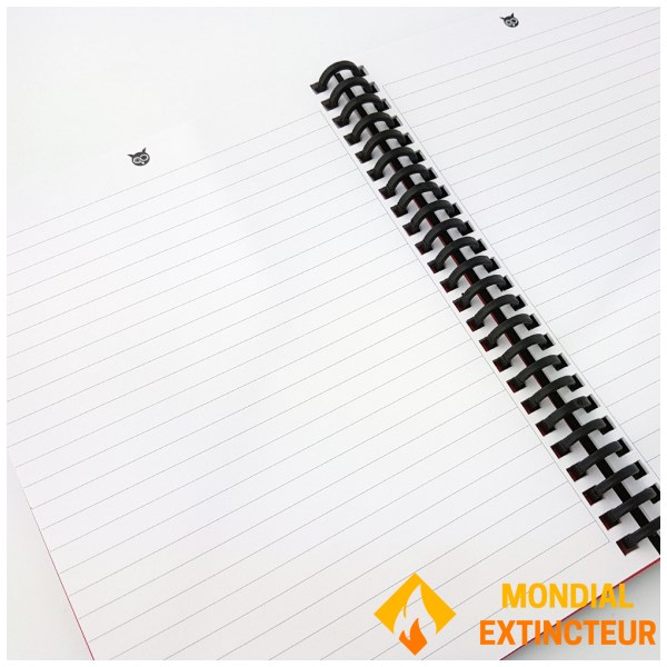 Whynote - Agenda effaçable et réutillisable A5 - noir