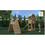 Fungoo - Aire de jeux FLEPPI avec mur d’escalade