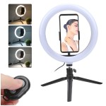 Akashi - Anneau lumineux avec trépied