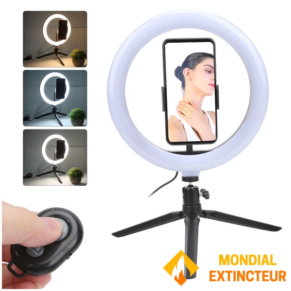 Akashi - Anneau lumineux avec trépied