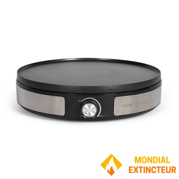 Livoo - Appareil à crêpes 2 en 1