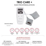 Terraillon - Appareil d’électrostimulation multifonctions Trio Care + (sans fil)
