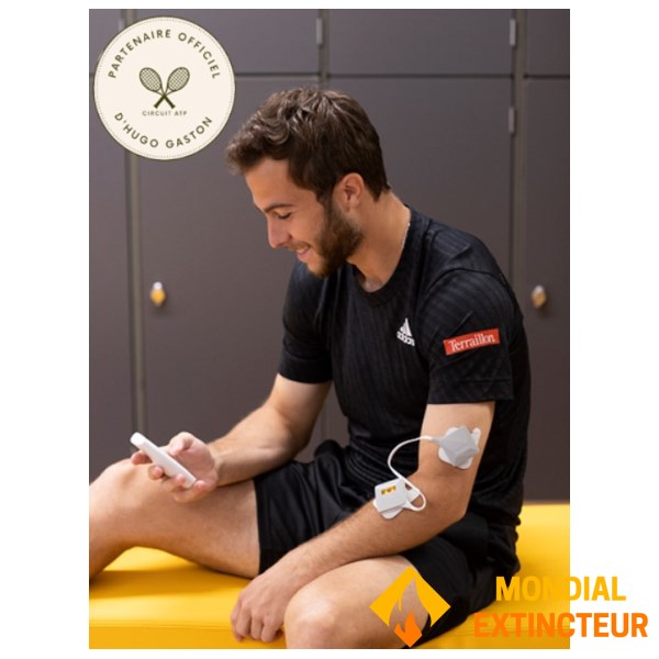 Terraillon - Appareil d’électrostimulation multifonctions Trio Care + (sans fil)