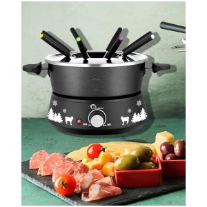 Little Balance - Appareil à Fondue Black Fondue 8 Meuuuh…