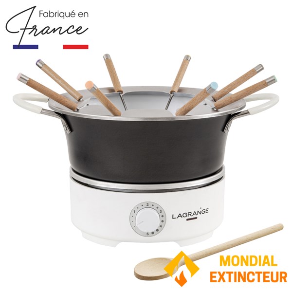 Lagrange - appareil à fondue Prestige charbon + cuillère