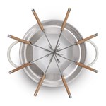 Lagrange - appareil à fondue Prestige charbon + cuillère