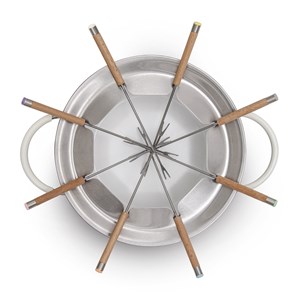 Lagrange - appareil à fondue Prestige charbon + cuillère