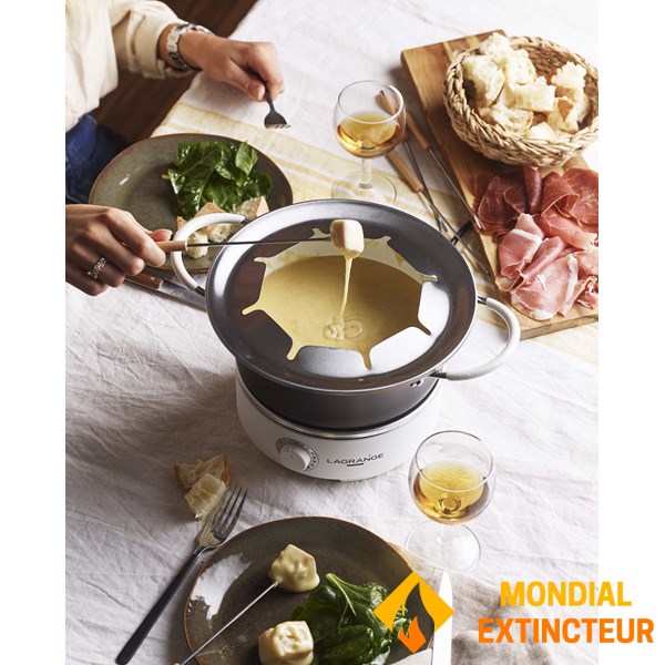 Lagrange - appareil à fondue Prestige charbon + cuillère