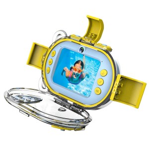 Agfa - Appareil Photo Etanche pour Enfant Realikids - Bleu