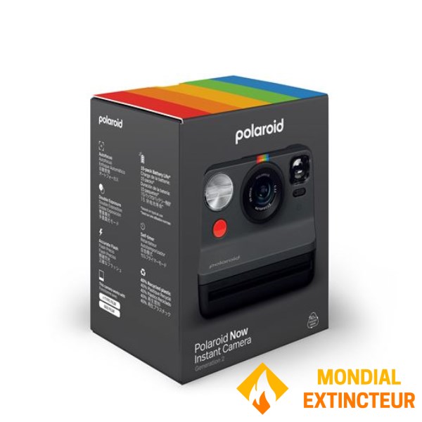 Polaroid - Appareil photo instantané API Now Gen 2 - noir