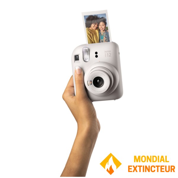 Fujifilm - Appareil photo instantané Instax mini 12 - Blanc