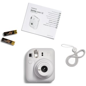 Fujifilm - Appareil photo instantané Instax mini 12 - Blanc