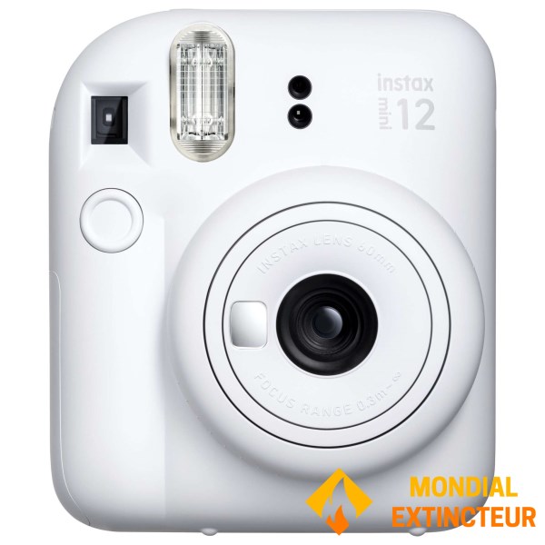 Fujifilm - Appareil photo instantané Instax mini 12 - Blanc