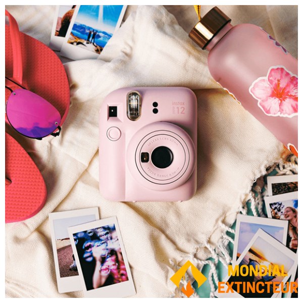 Fujifilm - Appareil photo instantané Instax mini 12 - Rose