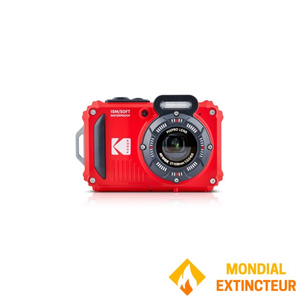 Kodak - Appareil photo numérique PIXPRO WPZ2 étanche rouge