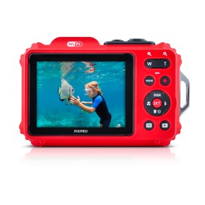 Kodak - Appareil photo numérique PIXPRO WPZ2 étanche rouge