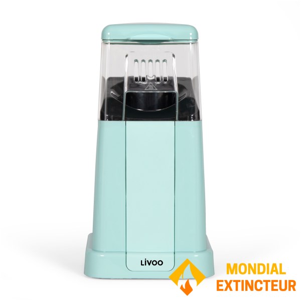 Livoo - Appareil à pop corn azur