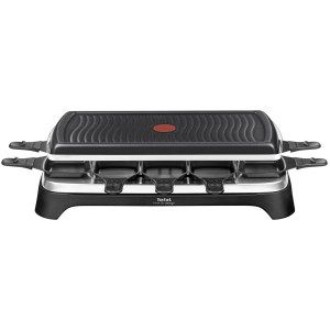 Tefal - Appareil à raclette Gourmet Inox & Design - 10 personnes
