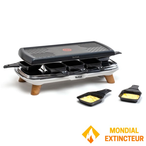 Tefal - Appareil à raclette Gourmet - 8 personnes