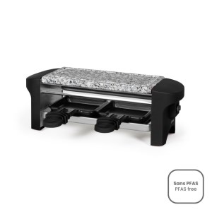 Livoo - Appareil à raclette 2 personnes - Noir 