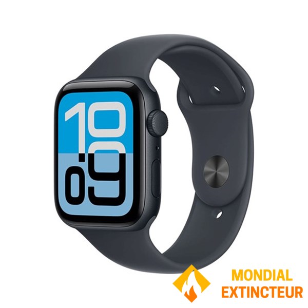 Apple - Apple Watch SE GPS + Cellular 40mm Midnight - Taille S/M