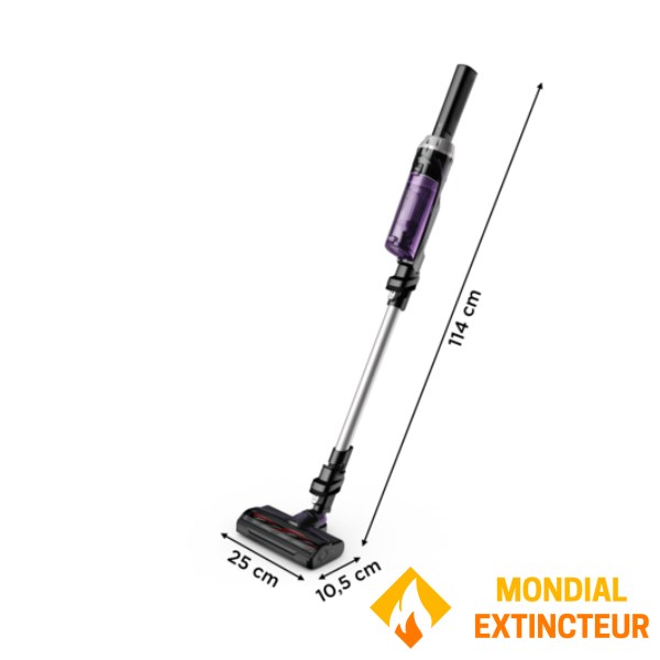 Rowenta - Aspirateur balai X-NANO violet