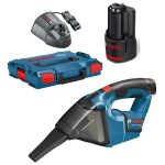 Bosch - Aspirateur à main Compact 12 V - 2 batteries