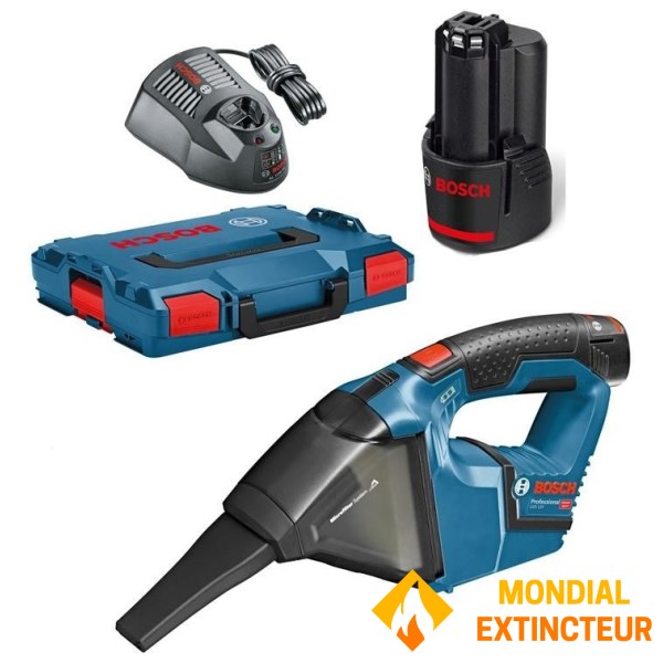 Bosch - Aspirateur à main Compact 12 V - 2 batteries