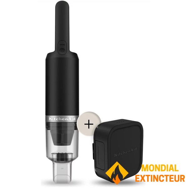 KitchenAid - Aspirateur à main sans fil KitchenAid Go noir mat